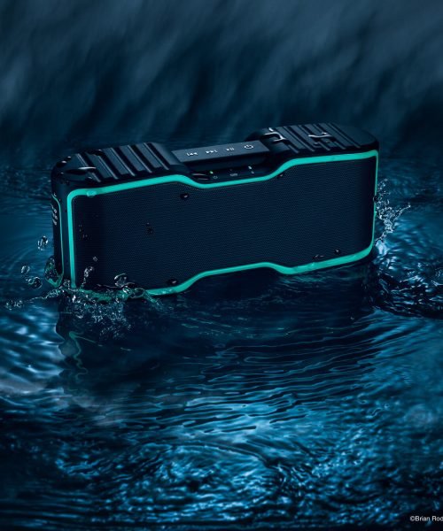 product-hero-shot-example-waterproof-bluetooth-speaker-rock-you-like-a-hurricane-digital-art-that-rocks-blog-©-Brian-Rodgers-Jr-Commercial-Consumer-Electronics-Photographer-Digital-Artist-South-Bend-Indiana